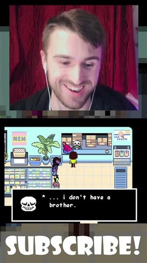 San's Reaction to the Snowgrave Route #deltarunechapter2 #deltarune #gaming