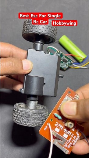 Use this Esc For Single Rc car 😱🚜 High speed Esc For Single motor #shortsfeed #dcmotor #esc #diy