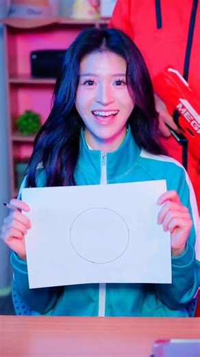 Draw a Perfect Circle by Hand ⭕✨ #anna