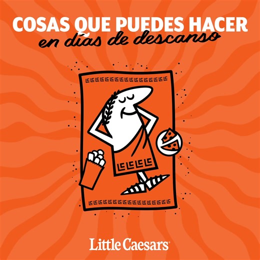 Descansar es bueno, pero descansar con una Extra!Extra! ahora con base de queso cheddar, es mejor. Solo esta Semana Santa, y a solo $119. ¡Corre por la tuya! | Little Caesars
