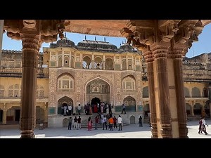 🇮🇳 INDIA WALKING TOUR, JAIPUR: UNCOVERING THE BEAUTY OF THE WEALTHIEST CITY IN RAJASTHAN, 4K HDR