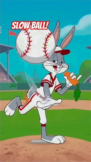 Bugs Bunny's famous slow ball!