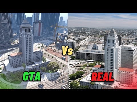 GTA 5 Los Santos VS REAL LIFE Los Angeles – Places EXPOSED! 🏙️🔥