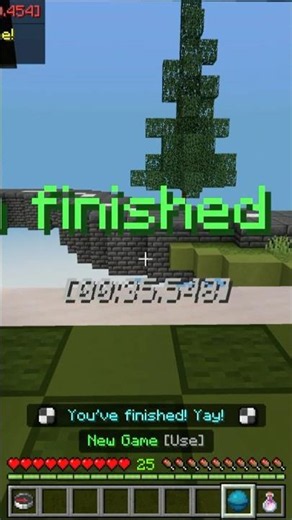 35.548s Gravity #minecraft #hivemc