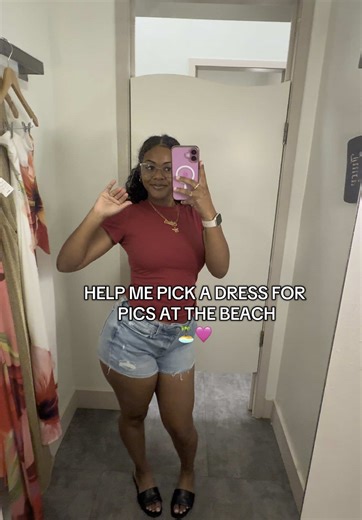 Help Choose the Perfect Dress for Beach Photoshoot