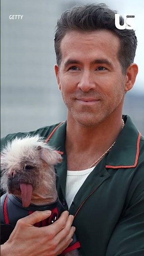 #RyanReynolds Embraces World's Ugliest Dog Winner at Deadpool and Wolverine London Premiere