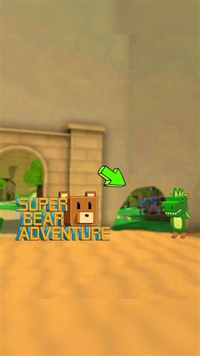 cómo traspasar la pared del obby en sba 🤯😱 | #superbearadventurehighlights #viral #sba #superbear :)