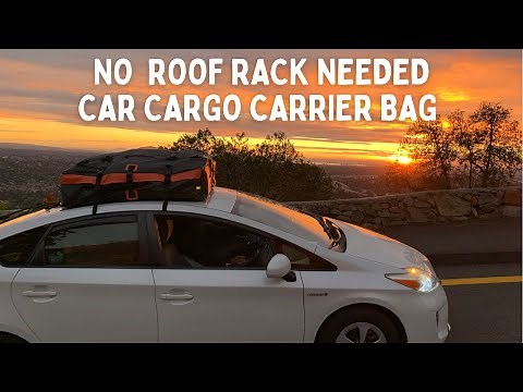 CAR ROOFTOP CARGO CARRIER BAG | DEMO & INSTALLATION