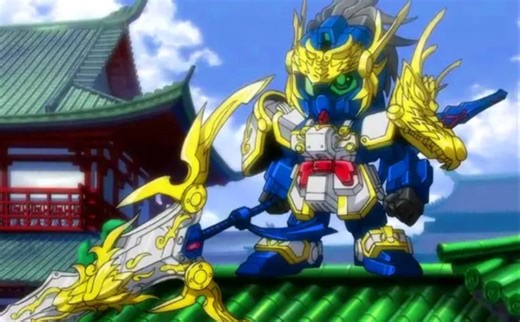 【SD敢达】刀大就能横行霸道！ 马超高达 全机体A 计划