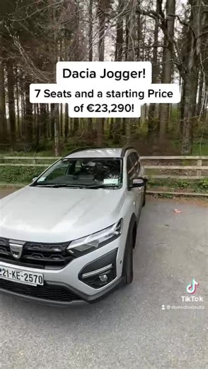 The Dacia Jogger has just arrived in Ireland, and what a great proposition. 7 Seats ✅ €23,290 ✅ | DoneDeal