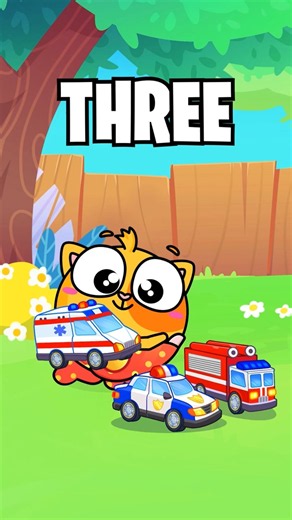 🚑 Let's count the vehicles 1-10 🚒 Learning numbers with toy cars #forkids