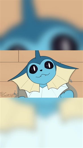 Vaporeon Wants Attention! #animation #pokemon #vaporeon #eeveelutions