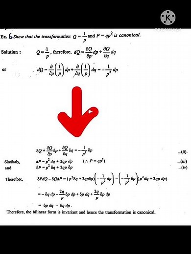 Classical mechanics/ Canonical transformation practice question