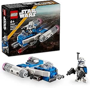 Lego Star Wars: The Clone Wars Captain Rex's Y-Wing Microfighter - Brick Building and Collectible Ship - Gift Idea for Kids Boys and Girls 6 Years and Above 75391