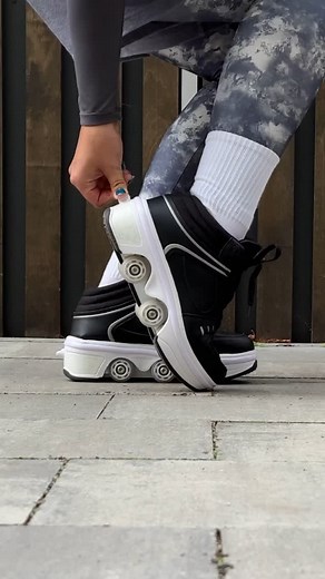 This video will split your perception of sneakers into «before» and «after» 😳 Roller skate shoes LIEKICK ✨ 🔗 liekick.com | Liekickspeed.roller