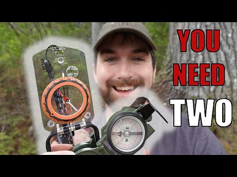 You Need These Compasses: Lensatic and Baseplate