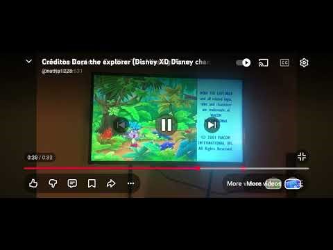 Créditos Dora the explorer V2 (Disney XD Disney channel Disney junior)