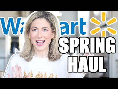 FIRST Walmart Fashion Haul for 2024 | Spring Fashion for Women 40+