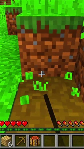 Minecraft‚ If I Touch Grass I DIE Minecraft PE #challenges #minecraft #minecraftpe