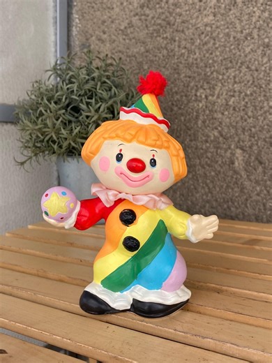 Vintage Enesco Ceramic Clown Money Bank 1980s Designed Giftware - Etsy Canada