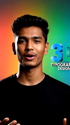 Flat Text Band Karo! 3D Typography Ka Real Method 2026 l