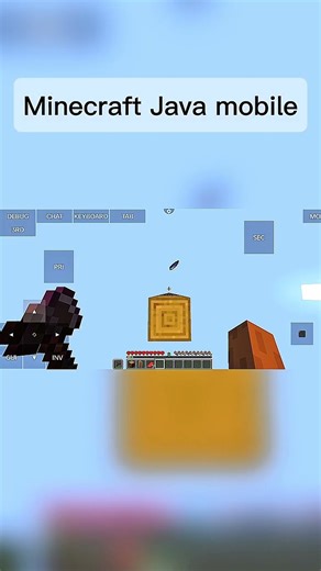 #minecraft java mobile #shorts