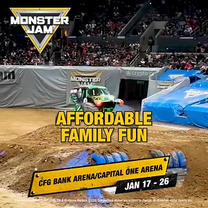 442 reactions · 45 shares | Grave Digger, El Toro Loco and more are roaring into Baltimore& Washington, DC Jan. 17-26. It's edge of your seat family fun! | Monster Jam | Facebook