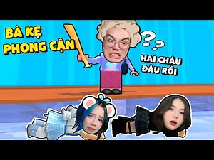 Hai Chị Em Sim Sam Sợ Hãi Thoát Khỏi BÀ KẸ PHONG CẬN Trong Roblox