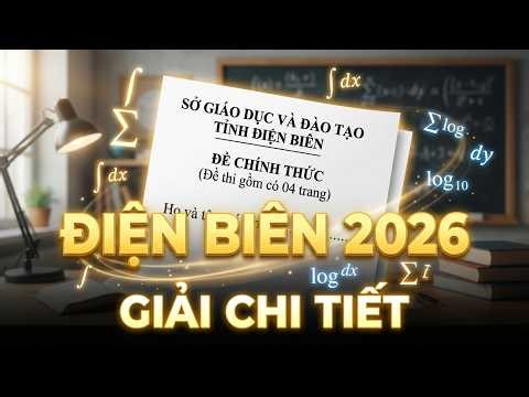 GIẢI CHI TIẾT ĐỀ THI THỬ TỈNH ĐIỆN BIÊN - 2026
