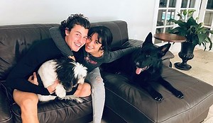 Camila Cabello Shares Cute Photo with Shawn Mendes & Her Dogs!
