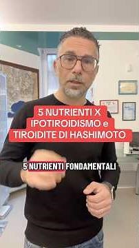 5 Nutrients for Hypothyroidism and Hashimoto's Thyroiditis #healthyeating #thyroid #diet #hashimoto