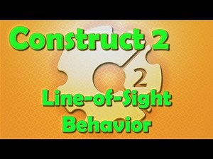 Construct 2 Tutorial - The Line of Sight Behavior