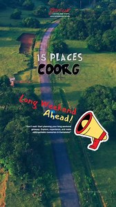 4.7K views · 24 reactions |  Escape to the Serenity of Coorg this...