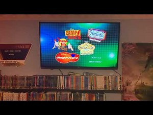 Menu walkthrough of Hannah Montana And Miley Cyrus On The Road With Miley 2008 dvd