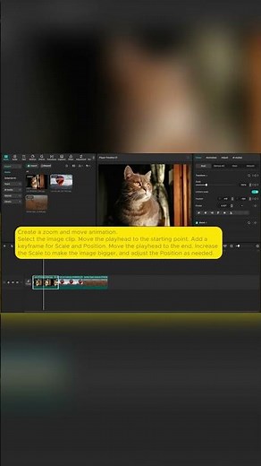 How to Create Smooth Image Animations in CapCut PC | Keyframe #CapCutEditing #VisualEffects