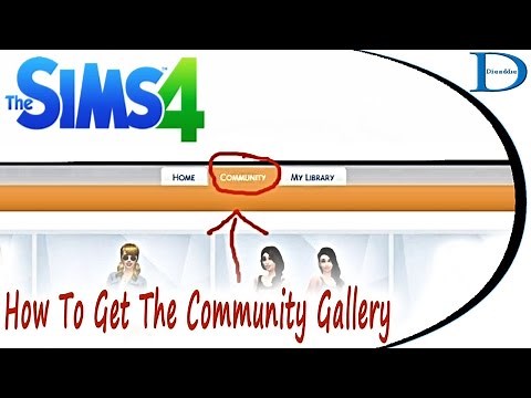 How To Get The Community Gallery Tab in The Sims 4