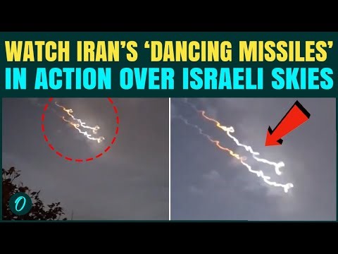 Iran’s ‘DANCING Missiles’ Light Up Israeli Skies In Crazy Video As Sejjil Strike Evades Air Defences