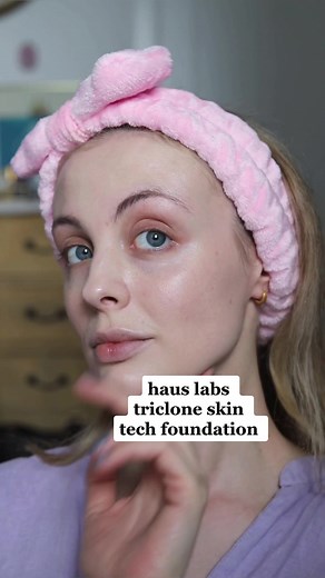 Review: Trying the Haus Labs Triclone Skin Tech Foundation