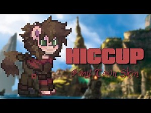 🐉 | Hiccup Pony Town Skin Tutorial ~ How to Train Your Dragon