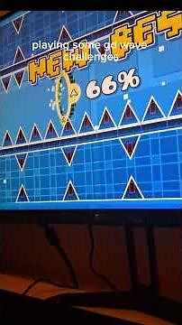 Geometry Dash wave challenges