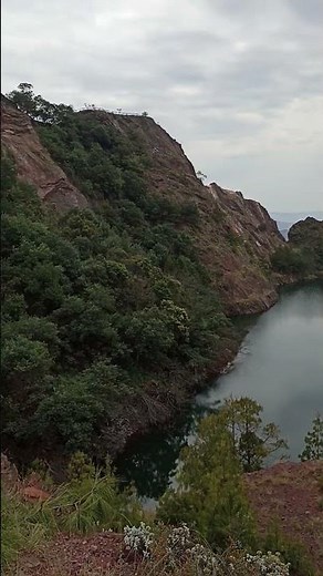 Open pit at Ngwenya iron ore mine in Eswatini