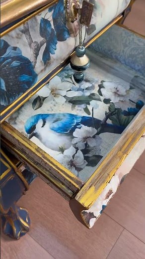 From Simple to Stunning | Decoupage Furniture Ideas Using Redesign With Prima Tissue Papers!