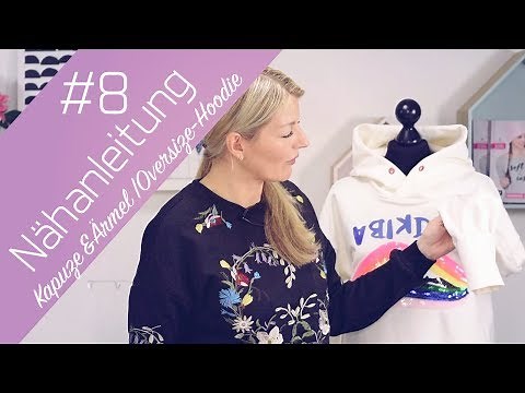 Nähanleitung zum Basic Oversize-Hoodie | Ki-ba-doo