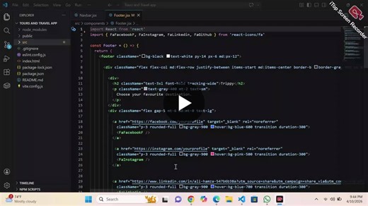 #reactjs #webdevelopment #frontendengineer #reactrouter #traveltech #codinglife #portfolioproject #javascript #uiux | Ali Hamza