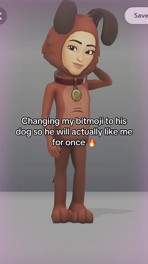 Bitmoji Dedication: Love Me Like a Dog 💔