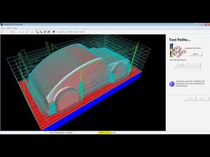 Boxford CADCAM Design Tools Software - 3D GeoCAM STL 3D Model Import Wizard Overview