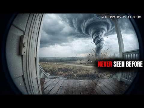 Doorbell Camera's Capture Insane Tornado Footage!