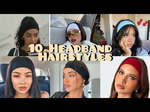 10 Headband Hairstyles You need to Try this Month⭐