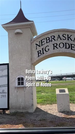 “The Rhythm of Rodeo” - Belva Lowery, a poem written in honor of Nebraska’s Big Rodeo! ##nbr##burwellnebraska##fyp##prca##rodeotok⚡️