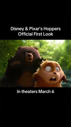 New teaser trailer for Disney & Pixar's #Hoppers, coming to theaters March 6, 2026